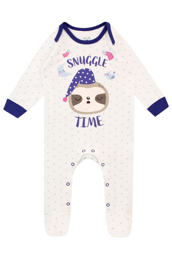 Baby Snuggle Time Long Sleeve Sleepsuit 3-18 Months