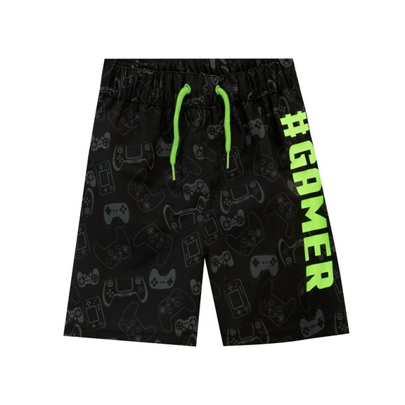 Harry Bear Boys Gamer Swim Shorts Sizes 6-14