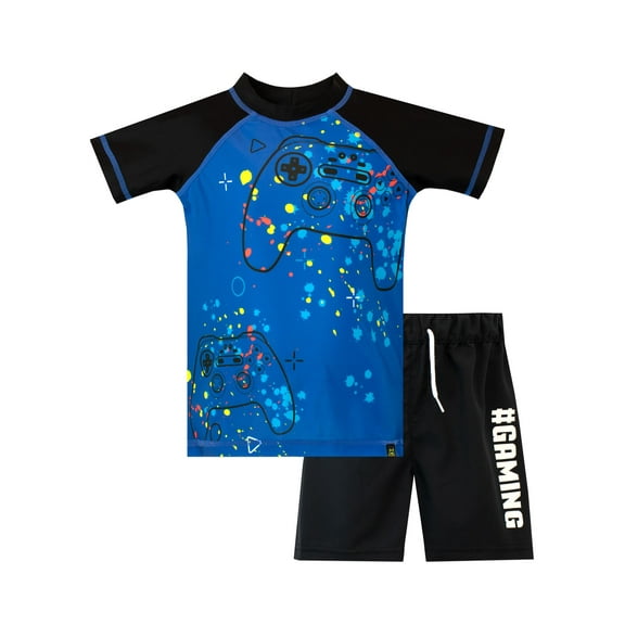 Harry Bear Boys Gaming Swim Set Sizes 6-14