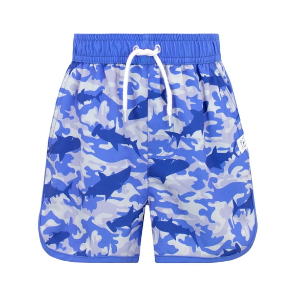 Harry Bear Boys Shark Camoflage Swimset Sizes 4-12