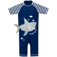 thumbnail image 1 of Harry Bear Boys Shark Feeling Fintastic Surfsuit Sizes 2T-6, 1 of 3