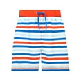 thumbnail image 1 of Harry Bear Boys Striped Pattern Swim Shorts Sizes 6-14, 1 of 3