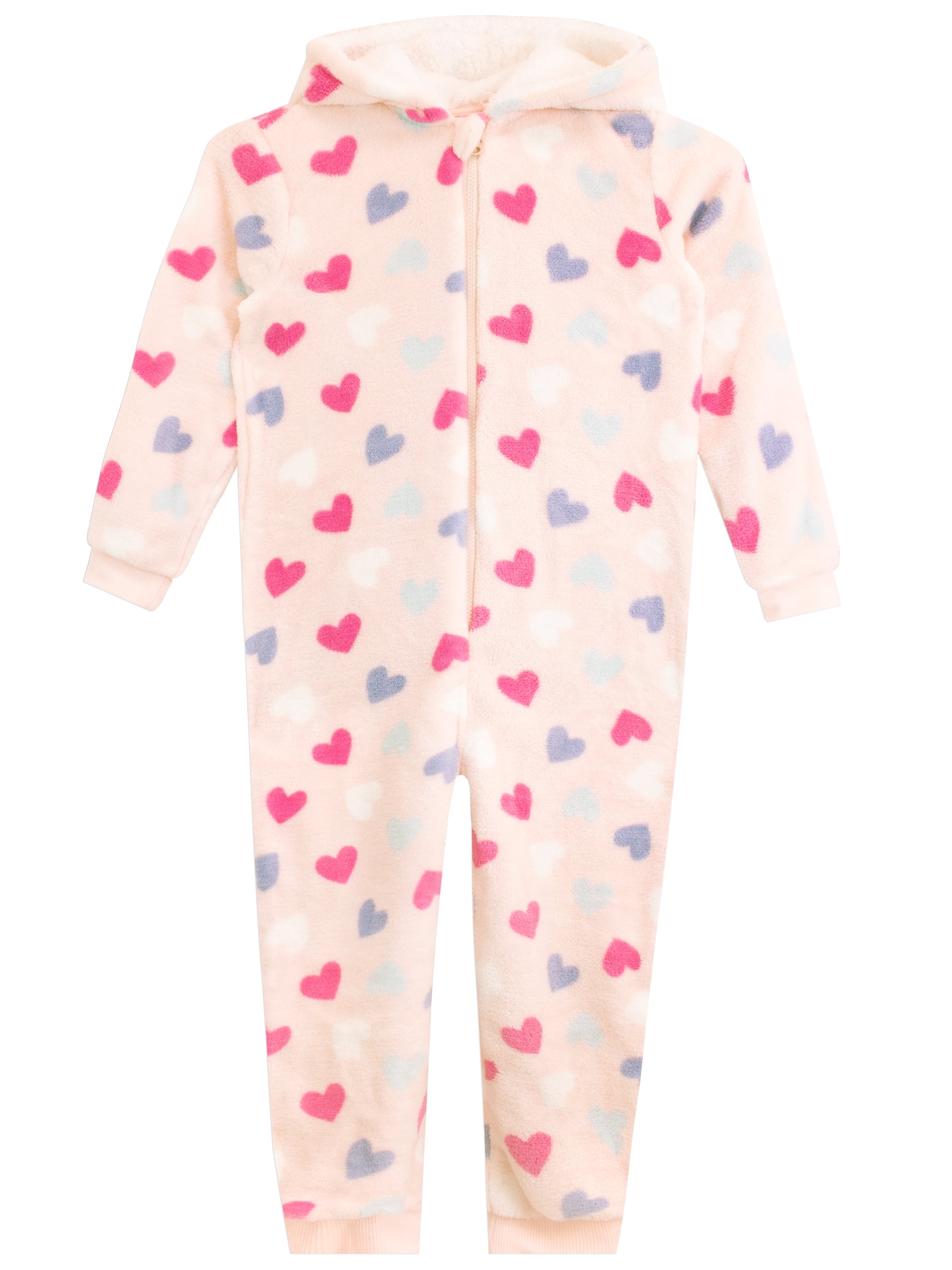 Harry Bear Girls Hearts Onesie Sizes 7-14