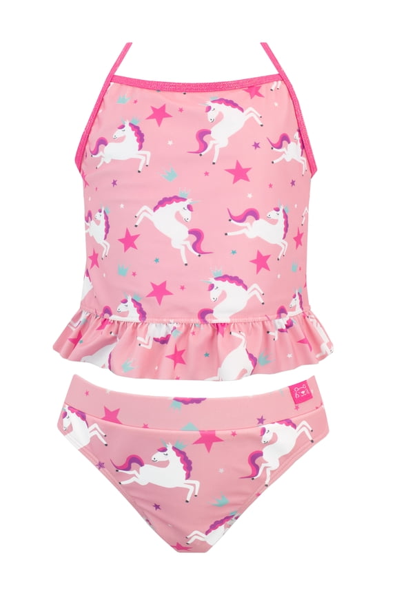 Girls Unicorn Tankini Sizes 4-10