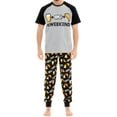 thumbnail image 1 of Harry Bear Mens Gaming Weekend Short Sleeve Pajamas Sizes S-XXL, 1 of 3