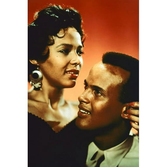 Harry Belafonte and Dorothy Dandridge in Carmen Jones portrait 24x36 Poster