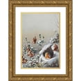 thumbnail image 1 of Harry Bright 18x24 Gold Ornate Framed and Double Matted Museum Art Print Titled - In Peacetime, 1 of 4