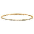 thumbnail image 1 of Harry Chad Enterprises 14751 2.57 CT Round Brilliant Diamond Yellow Gold Bangle, 1 of 1