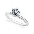 thumbnail image 1 of Harry Chad Enterprises 1548 1 CT Womens Diamond Solitaire Engagement Ring, 14K White Gold - Size 6.5, 1 of 1