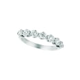 thumbnail image 1 of Harry Chad Enterprises 18192 1.25 CT Diamond Half Eternity Fancy Band, 14K White Gold - Size 6.5, 1 of 1