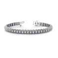 thumbnail image 1 of Harry Chad Enterprises 22333 5.75 CT Diamond Tennis Bracelet - 14K White Gold, 1 of 1