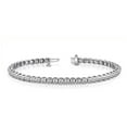 thumbnail image 1 of Harry Chad Enterprises 23367 3 CT Diamond Round Cut Bracelet - 14K White Gold, 1 of 1