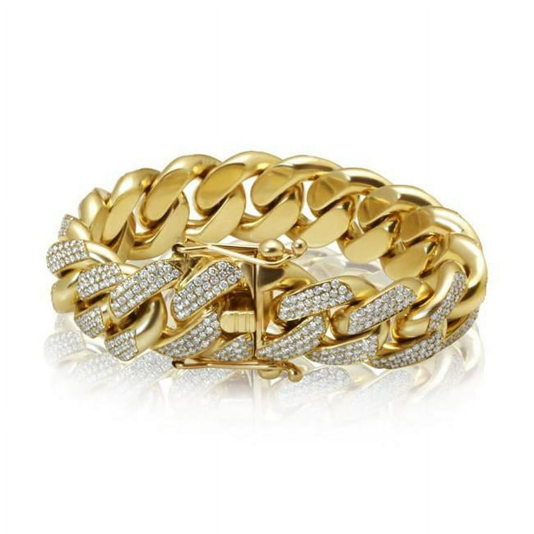 Harry Chad Enterprises 34654 CT 14K Yellow Gold 18 mm Mens