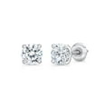 thumbnail image 1 of Harry Chad Enterprises 41332 1 CT Solitaire Diamond Stud Earring, 14K White Gold, 1 of 1