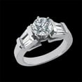 thumbnail image 1 of Harry Chad Enterprises 50488 2.39 CT Diamonds White Gold Three Stone Engagement Ring, Size 6.5, 1 of 1