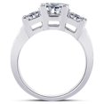thumbnail image 1 of Harry Chad Enterprises 50513 2 CT Diamonds Three Stone Wedding Princess Cut Anniversary Ring, Size 6.5, 1 of 1