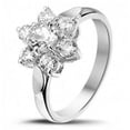 thumbnail image 1 of Harry Chad Enterprises 55246 3.30 CT Sparkling Round Halo Diamonds Engagement Ring, White Gold - Size 6.5, 1 of 1