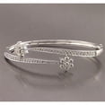 thumbnail image 1 of Harry Chad Enterprises 56624 5 CT 14K White Gold Diamond Womens Bangle, 1 of 1