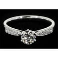 thumbnail image 1 of Harry Chad Enterprises 62016 1.75 CT Round Diamond Engagement Ring, 14K White Gold - Size 6.5, 1 of 1