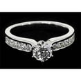 thumbnail image 1 of Harry Chad Enterprises 62027 Diamond 1.50 CT Channel Setting Engagement Ring, 14K White Gold - Size 6.5, 1 of 1