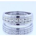 thumbnail image 1 of Harry Chad Enterprises 62369 2.20 CT Round Diamond Anniversary Band, 14K White Gold - Size 6.5, 1 of 1