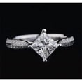 thumbnail image 1 of Harry Chad Enterprises 62627 2 CT Kite Princess Diamond Engagement Ring, White Gold - Size 6.5, 1 of 1