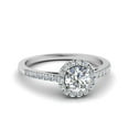 thumbnail image 1 of Harry Chad Enterprises 65140 1.35 CT Round Cut Diamond Halo Engagement Ring, Size 6.5, 1 of 1