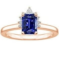 thumbnail image 1 of Harry Chad Enterprises 66138 3.50 CT Womens Radiant Blue Sapphire & Diamond Engagement Ring, Size 6.5, 1 of 1