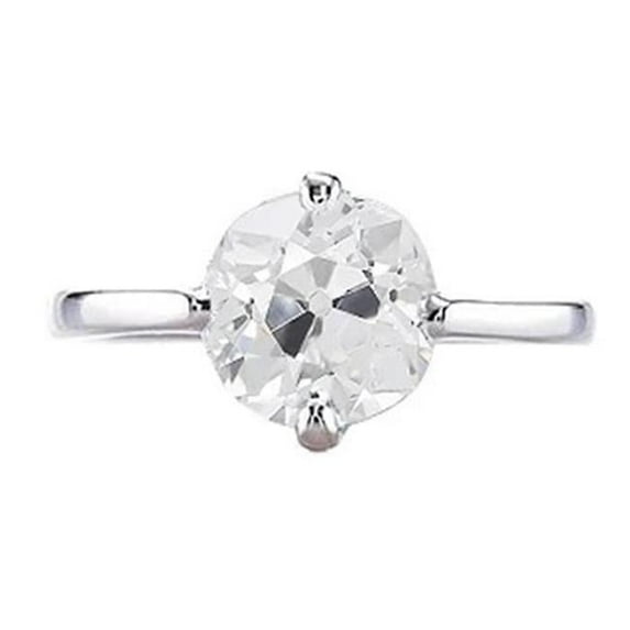 Harry Chad Enterprises 68963 Old Miner Solitaire 1.25 CT 2 Prong Ladies Diamond Ring, Size 6.5