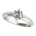 thumbnail image 1 of Harry Chad Enterprises 70339 1.50 CT Solitaire Old Mine Cut Diamond 4 Prong Set Engagement Ring, Size 6.5, 1 of 1