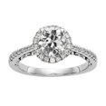 thumbnail image 1 of Harry Chad Enterprises 70616 4 CT Halo Round Old European Diamond Anniversary Ring, Size 6.5, 1 of 1