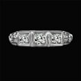 thumbnail image 1 of Harry Chad Enterprises 70783 3 Stone Round Old Mine Cut Diamonds 1.50 CT Ladies Ring, Size 6.5, 1 of 1