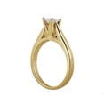 thumbnail image 1 of Harry Chad HC10768-3.5 0.75 CT Princess Cut Yellow Gold Diamond Wedding Ring - Color G - SI1 Clarity, 1 of 1
