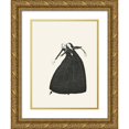 thumbnail image 1 of Harry Clarke 12x14 Gold Ornate Wood Frame and Double Matted Museum Art Print Titled - The Ridiculous Wished (1922), 1 of 4