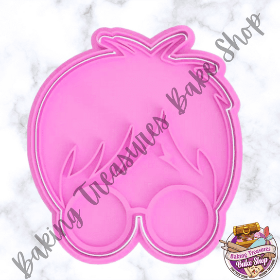 Harry Cookie Cutter & Embosser Plastic Stamp