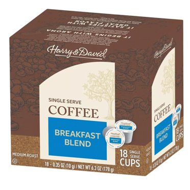 Harry & David Northwest Blend Single Serve Coffee Pods – 72 Count For Keurig