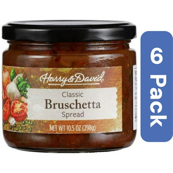 Harry & David Bruschetta Spread 10.5 oz (Pack Of 6)
