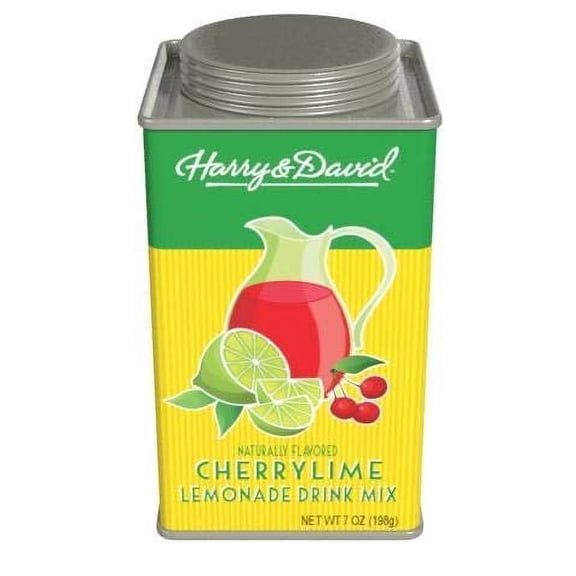 Harry & David Cherry Lime Lemonade Mix, 7 Ounce