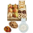 thumbnail image 1 of Harry & David Deluxe Mother's Day Box With Fresh Pears, Flower Cookies, Moose Munch Popcorn, Gummies & Mother's Day Medallion, 1 of 5