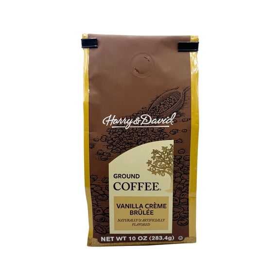 Harry & David Ground Coffee Vanilla Crme Brle 10 oz Flavored Coffee Bag
