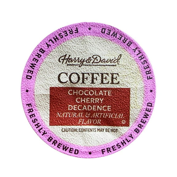 Harry & David Kosher Chocolate Cherry Medium Roast, Coffee Pods, 100 Ct