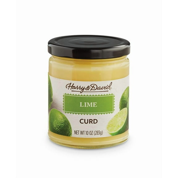 Harry & David Lime Curd, Key Lime Dessert Topping, Fruit Tart Filling, Food Spread For Breakfast, Toast, Crackers, Desserts, Muffins, All Occasion & Gatherings For Family, Friends, Loved Ones, 10Oz