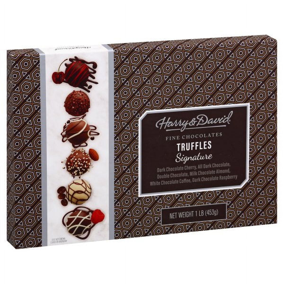 Harry & David Signature Chocolate Truffles Gift Box (24 assorted
