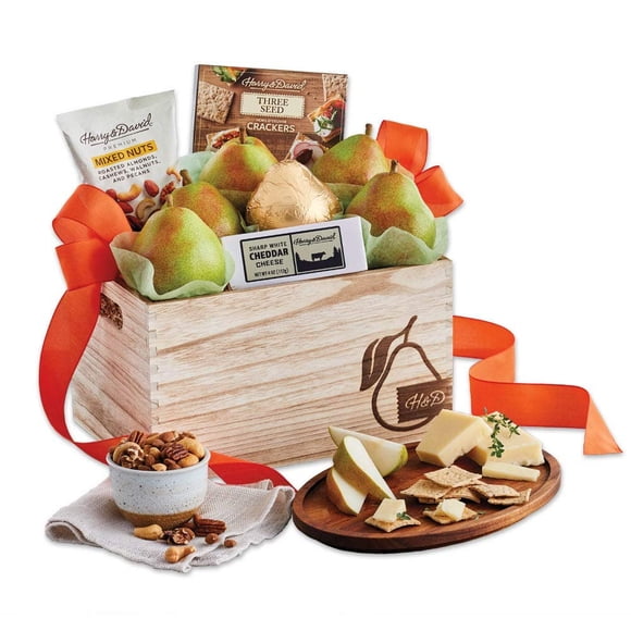 Cheese And Crackers Gift Basket