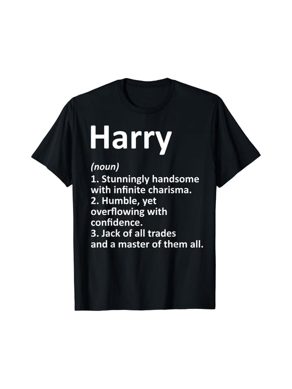 Harry Definition Name T-Shirt
