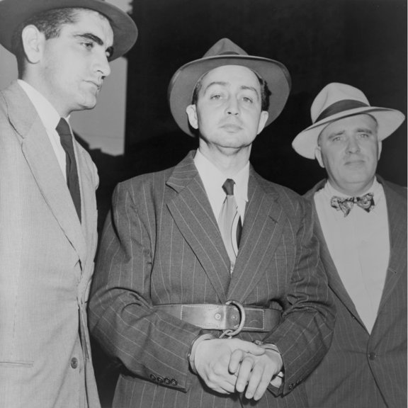 Harry Gold Under Arrest For Spying In 1950. He Confessed To Espionage And Helping Klaus Fuchs Pass Manhattan Project