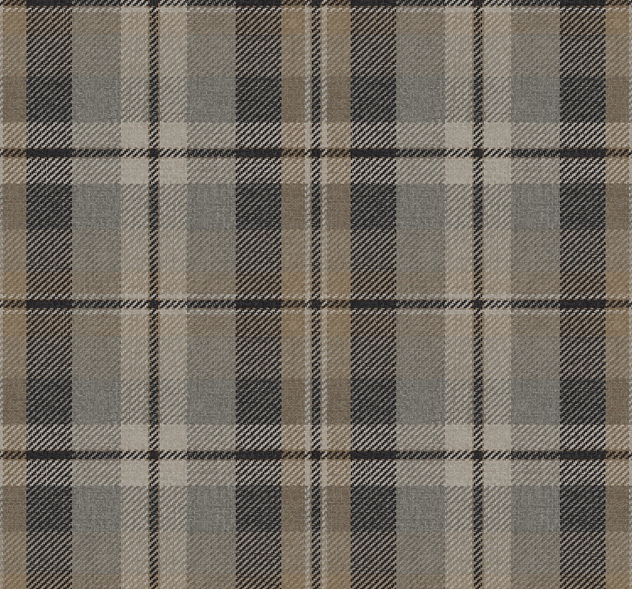 Harry & Grace Cliffside Thornbury Tailored Plaid Peel and Stick Wallpaper - 20.5 in. W x 18 ft. L Roll