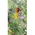 thumbnail image 1 of Harry & Grace Grey Tropical Bird Peel and Stick Wallpaper, 1 of 14