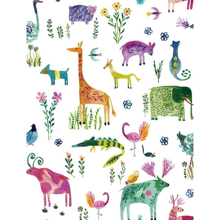 Harry & Grace Off-White Animals Peel and Stick Wallpaper - 20.5 in. W x 18 ft. L Roll