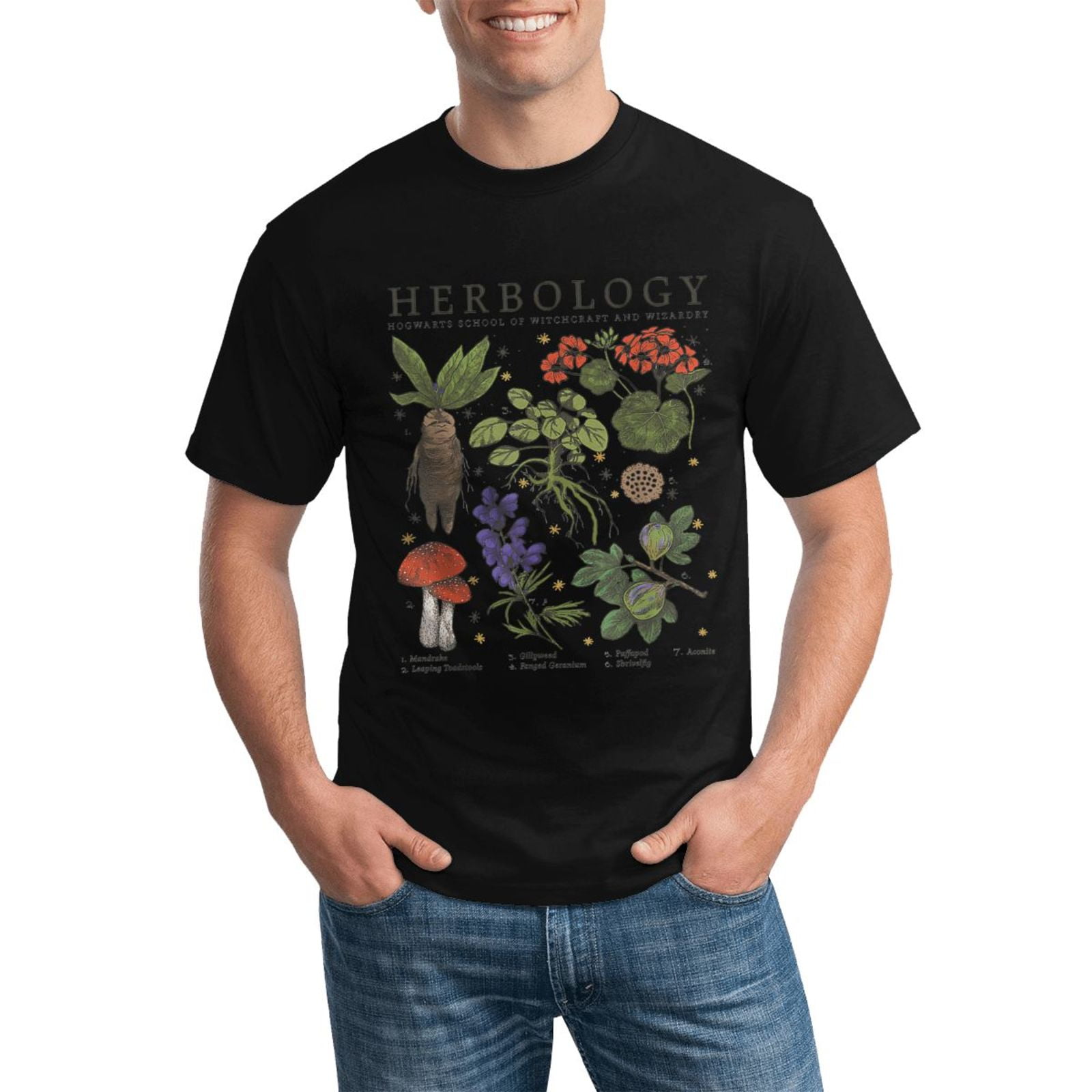 Harry Herbology Potter Men Comfort Tour 2024 Official Shirts Retro 90s
